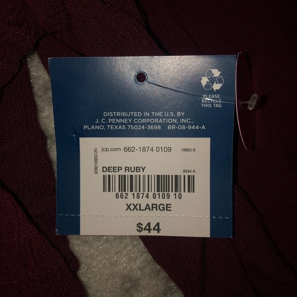 Arizona Jean Co Deep Ruby Longsleeve - Picture 6 of 7